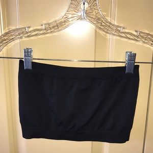 See You Monday NWOT Bandeau Bralette in Black